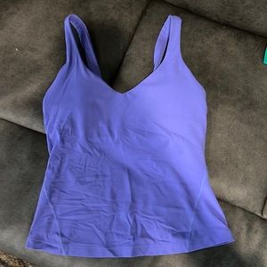 Lulu align tank, size 4